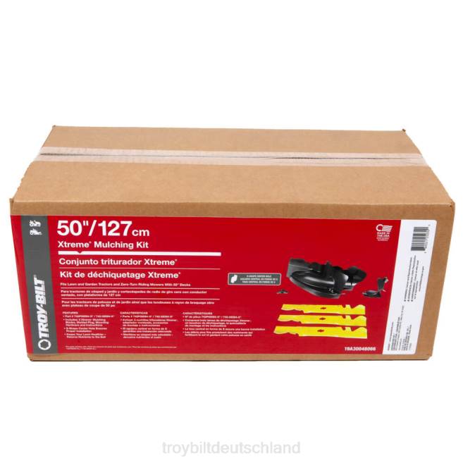 Anhang| ZRTR204 Xtreme-Mulchset für 50-Zoll-Mähdecks Troy-Bilt