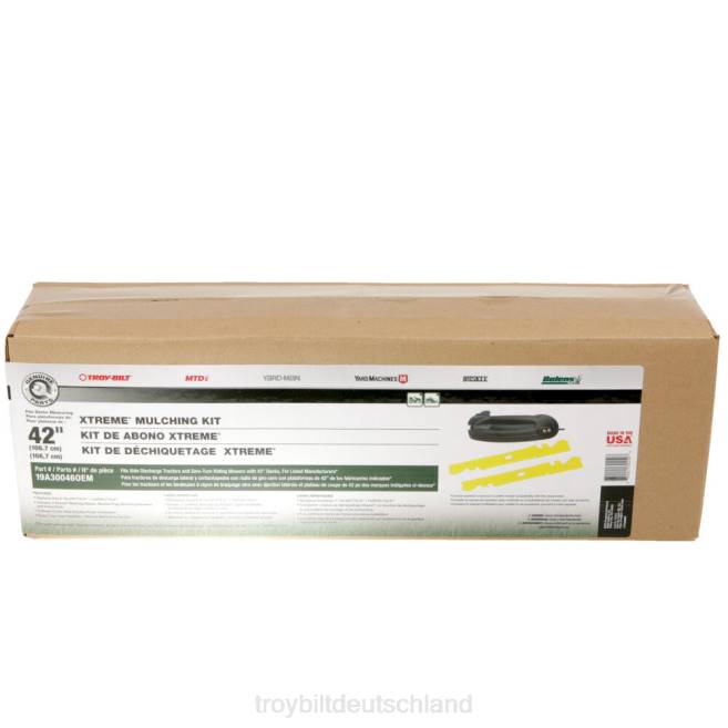 Anhang| ZRTR210 Xtreme-Mulchset für 42-Zoll-Mähdecks Troy-Bilt