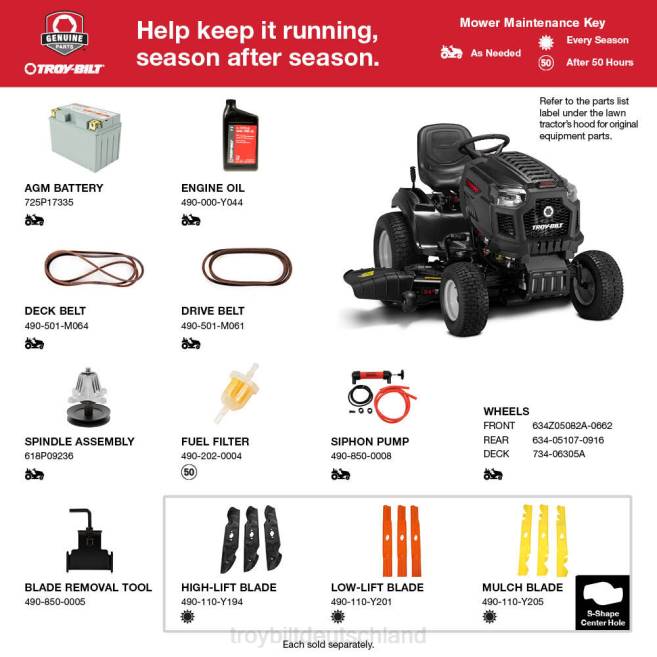 Rasenmäher | ZRTR15 Aufsitzrasenmäher Super Bronco 54K XP Troy-Bilt