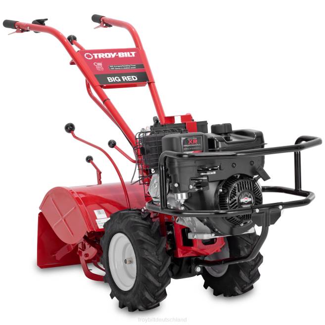 Garten| ZRTR26 Große rote 306-cm³-20-Zoll-Fräse mit hinteren Zinken Troy-Bilt