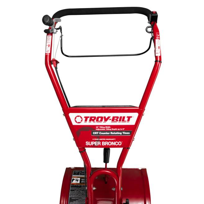 Garten| ZRTR29 Super Bronco CRT 208cc 16\'\' Heckzinkenfräse Troy-Bilt